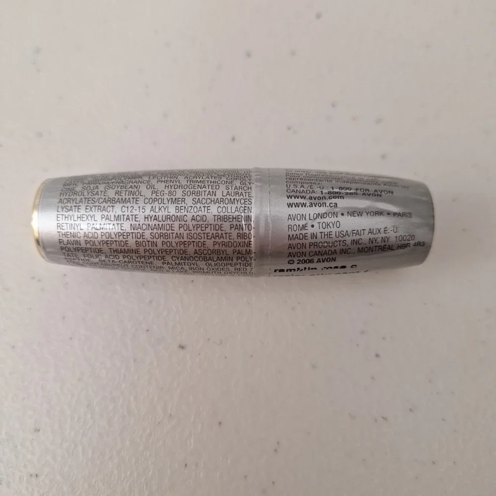 NEW AVON Beyond Color Plumping Lip Color SPF 15 Double Retinol - RAMBLIN ROSE